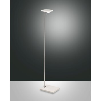 Lampadaire Fabas Luce Como LED Blanc, 1 lumière