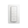 Spot encastrable, kit d'extension Philips Hue Ambiance White Milliskin Argenté, 1 lumière, Télécommandes