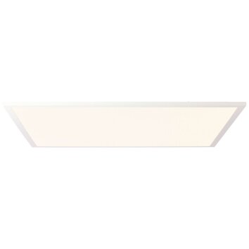 Plafonnier Brilliant Buffi LED Blanc, 1 lumière