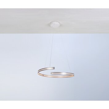 Suspension Bopp BREAK LED Aluminium, 1 lumière