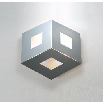 Plafonnier Bopp-Leuchten BOX BASIC LED Aluminium, Multicolore, 3 lumières