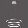 Suspension Leuchten Direkt CIRCLE LED Argenté, 1 lumière