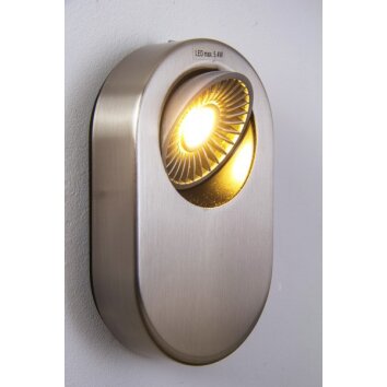 Applique murale Granada LED Nickel mat, 1 lumière