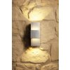 Applique murale d'extérieur Konstsmide MONZA LED Acier inoxydable, 2 lumières