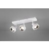 Spot Trio Leon LED Blanc, 3 lumières