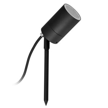 Spot de jardin KS Verlichting Led Pin Noir, 1 lumière