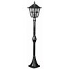 Lampadaire extérieur Albert 4136 Noir, Argenté, 1 lumière