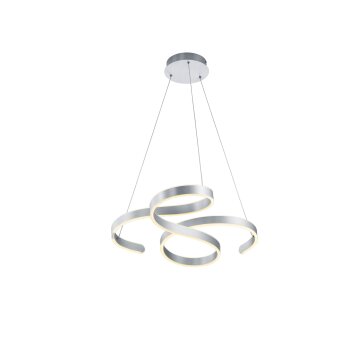 Suspension Trio Francis LED Aluminium, 1 lumière