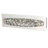 Applique murale Searchlight CLOVER LED Chrome, Argenté, Transparent, 1 lumière