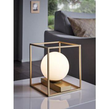 Lampe à poser Eglo VALLASPRA Champagne, 1 lumière