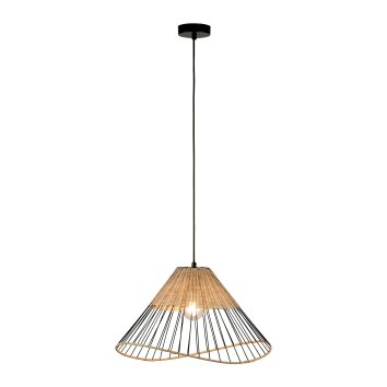 Suspension Leuchten-Direkt REED Bois clair, 1 lumière