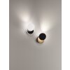 Applique murale Fabas Luce Ara LED Or, Noir, 1 lumière