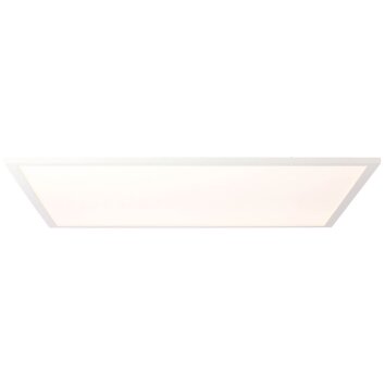 Plafonnier Brilliant Buffi LED Blanc, 1 lumière