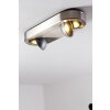 Plafonnier Granada LED Nickel mat, 2 lumières