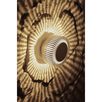 Applique murale d'extérieur Konstsmide LED Aluminium, Acier inoxydable, 1 lumière