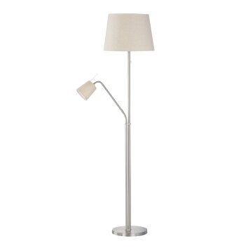 Lampadaire Honsel Layer Nickel mat, 1 lumière