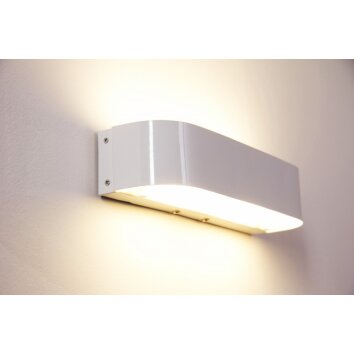 Applique murale LED Trio Blanc, 2 lumières