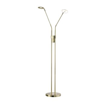 Lampadaire Honsel Dent LED Or, 2 lumières