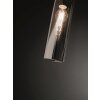 Suspension Fabas Luce Sintesi Nickel brillant, 1 lumière