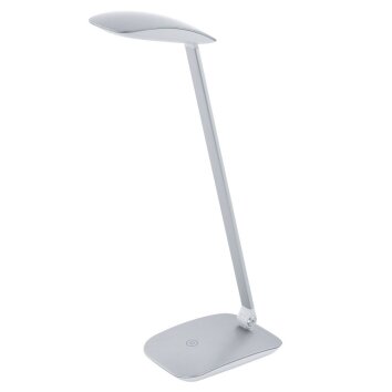 Lampe à poser Eglo CAJERO LED Argenté, 1 lumière