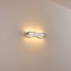 Applique murale Nagold LED Chrome, Nickel mat, 1 lumière