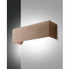 Applique murale Fabas Luce Badia LED Bois clair, 1 lumière