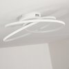 Plafonnier Chute LED Blanc, 45 lumières