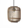 Suspension Brilliant Woodrow Brun, 3 lumières