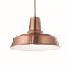 Suspension Ideal Lux MOBY Cuivre, 1 lumière