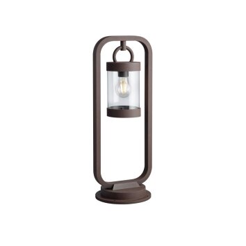 Borne lumineuse Trio Leuchten SAMBESI Rouille, 1 lumière