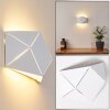 Applique murale Shouver LED Blanc, 1 lumière