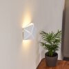 Applique murale Shouver LED Blanc, 1 lumière