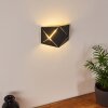 Applique murale Shouver LED Noir, 1 lumière