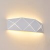 Applique murale Shouver LED Blanc, 1 lumière