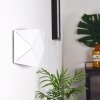 Applique murale Shouver LED Blanc, 1 lumière