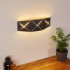 Applique murale Shouver LED Noir, 1 lumière