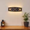 Applique murale Shouver LED Noir, 1 lumière