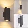 Applique murale Roseau LED Anthracite, 1 lumière