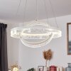 Suspension Lezha LED Blanc, 2 lumières