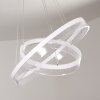 Suspension Lezha LED Blanc, 2 lumières