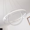 Suspension Lezha LED Blanc, 2 lumières