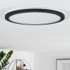 Plafonnier Siguna LED Noir, Blanc, 1 lumière