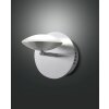 Applique murale Fabas Luce Hale LED Aluminium, Acier inoxydable, 1 lumière