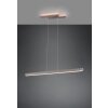 Suspension Trio Belfast LED Nickel mat, 1 lumière