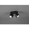 Plafonnier Trio Taurus LED Noir, 4 lumières