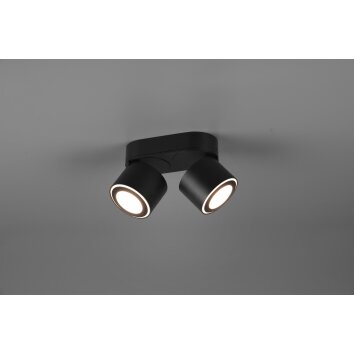 Plafonnier Trio Taurus LED Noir, 4 lumières