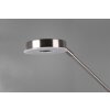 Lampadaire Trio Barrie LED Nickel mat, 2 lumières