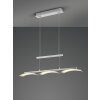 Suspension Reality Ikaria LED Nickel mat, 3 lumières