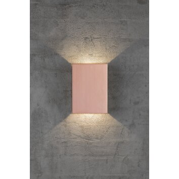 Applique murale d'extérieur Nordlux FOLD LED Cuivre, 2 lumières