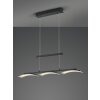 Suspension Reality Ikaria LED Noir, 3 lumières